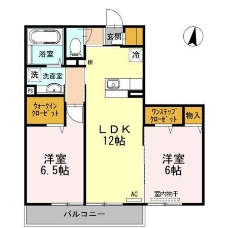 アゼリアの物件間取画像